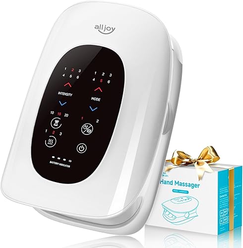 Miniatura 1 de ALLJOY Masajeador de manos con calor y compresión-blanco