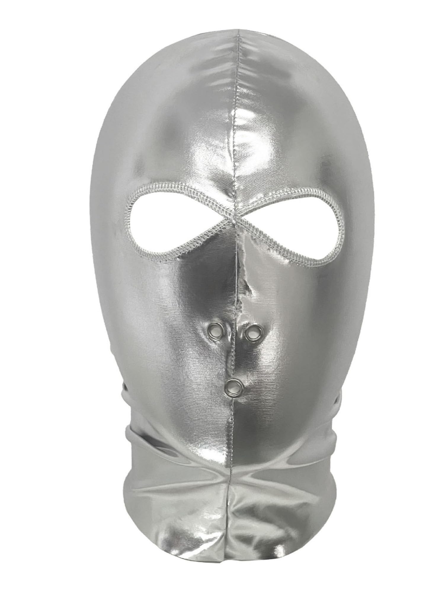 CHICTRY Unisex Full Cover Zentai Hood Mask Open Eyes Mask Elastic Hood Headgear for Halloween Party