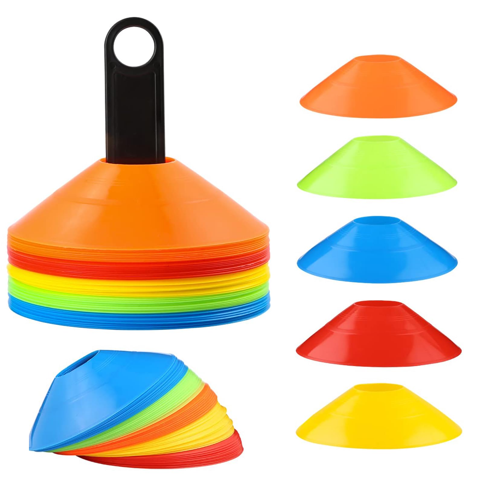 Rangement Cônes Antidérapant Hemobllo 20 Pièces Support Rangement Entraînement Disc Cone Lot 20 Supports Plastique Rangement Cônes Antidérapant Hemobllo 20 Pièces Support Rangement Entraînement Disc Cone Lot 20 Supports Plastique