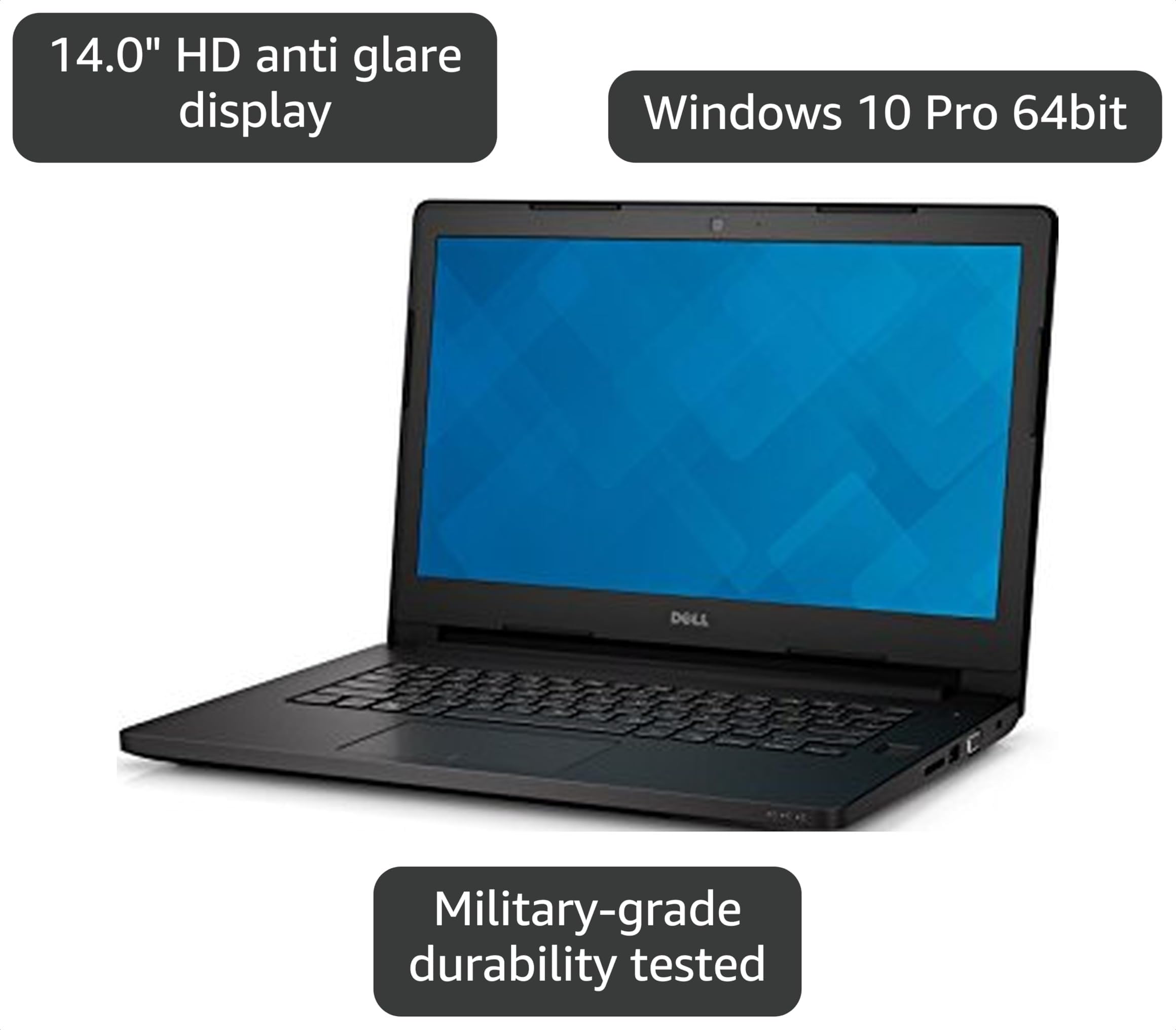 Amazon.com: Dell 6WNKH Latitude 3470 2-in-1 Laptop, 14