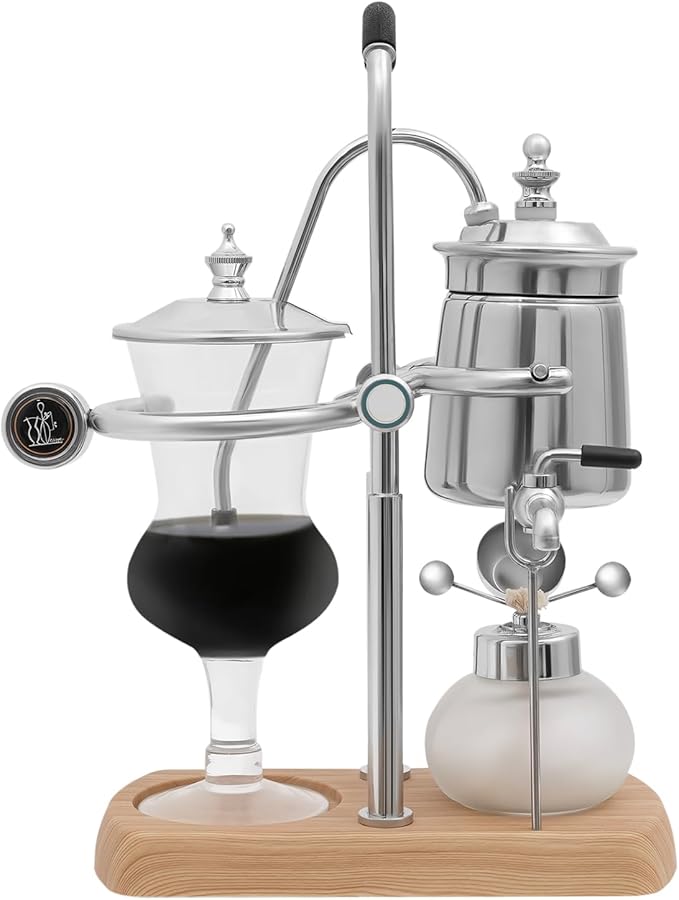 Cafetera Sifón Vintage con Lámpara de Alcohol para Experiencia de Barista miniatura 9