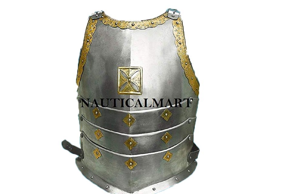 NauticalMart SCA Combat cuirass 17th Century Medieval Breastplate LARP Halloween Costume