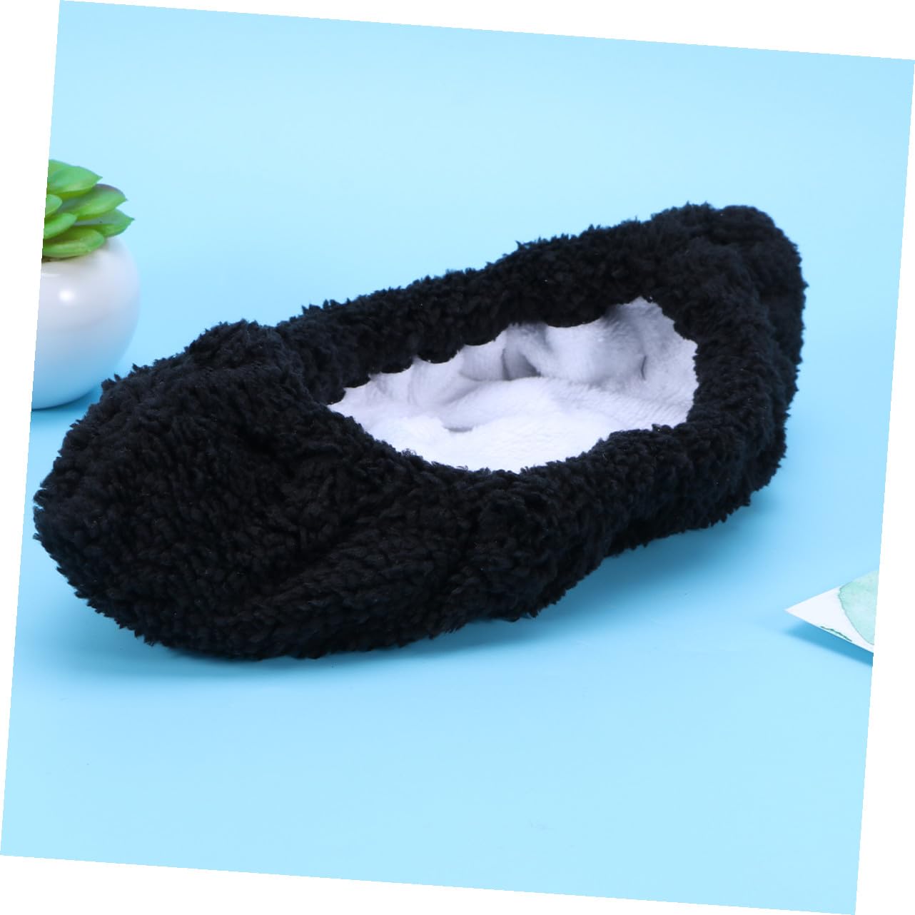Toddmomy 6paires Peluche pour Patins à Glace Absorption Eau pour Hockey Et Patinage Noir s
