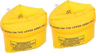 VANZACK 2 Peças Braçadeira De Natação Manga De Água Flutuador Infantil Para Adultos Braçadeira Inflável Para Braçadeiras De Natação 3-6 Anos Flutuador De Braço De Natação Inflável Manga