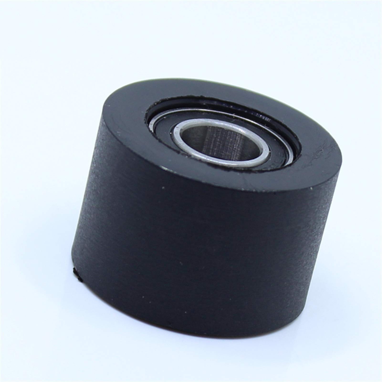 Productos de transmisión potencia, rodamiento PU 6800, eje 10 x 30 20 mm, rodillo polea con dos rodamientos, poliuretano bajo ruido for máquinas expendedoras, bolas(10Pcs)
