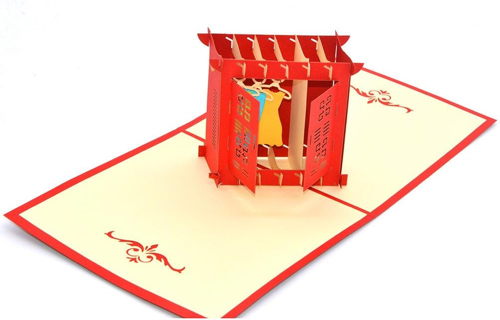 3D Pop Up Greeting Card - Flowers From Garden