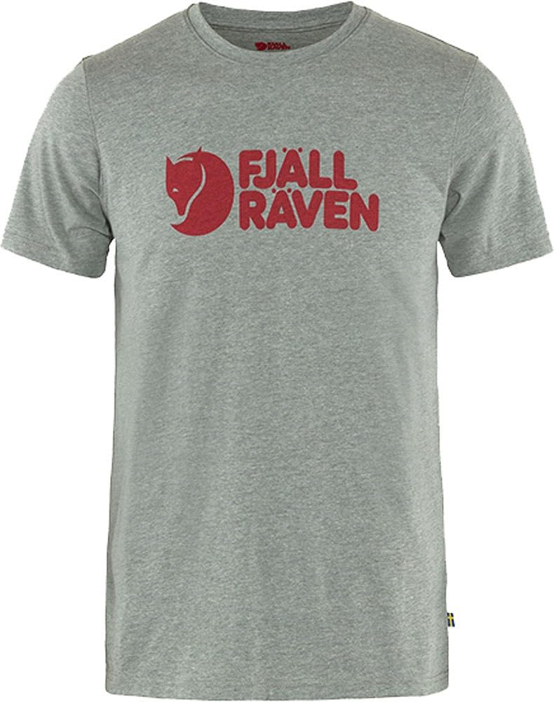 Fjallraven Men's Fjällräven Logo T-Shirt M, Grey Melange, XL