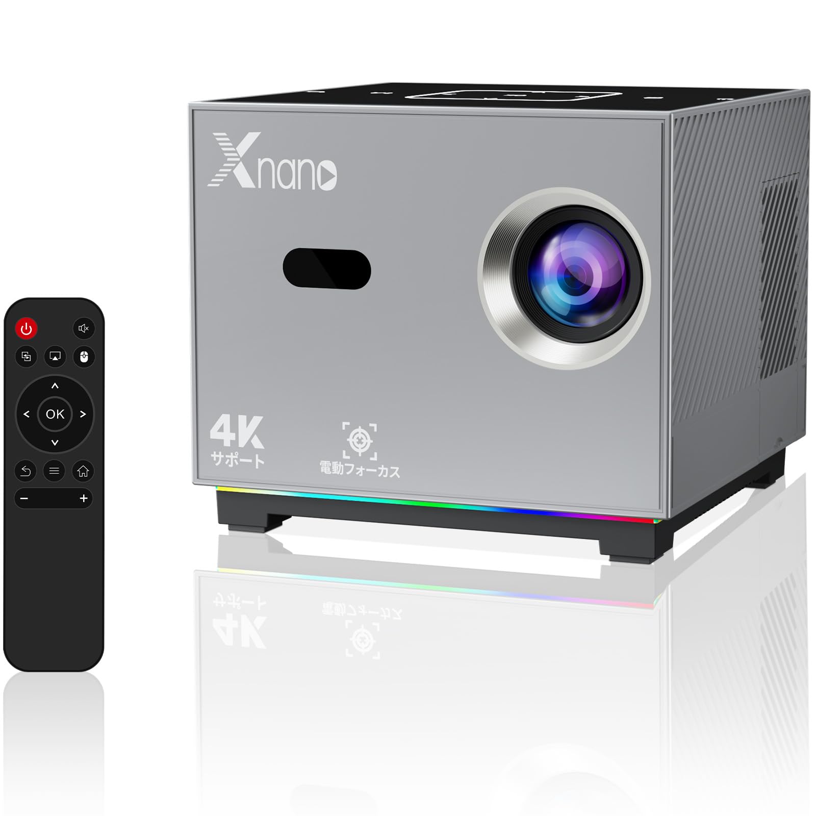 Amazon.co.jp: プロジェクター 家庭用 超小型 4k【Netflix