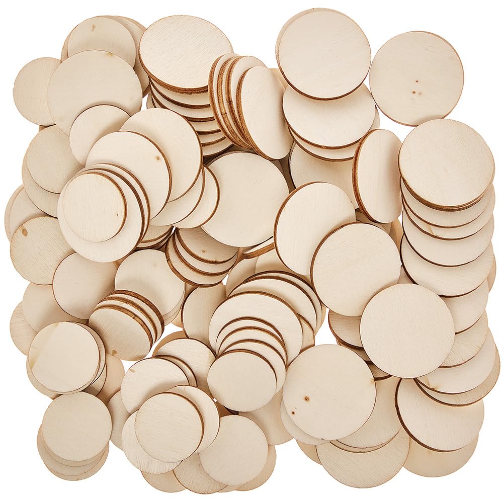 Woodpeckers 木製ディスクとブランクトークン クラフト用 1-1/4 x 1/8インチ 木製コイン、500枚パック 未完成  Amazon.co.jp: Baker Ross FN218 木製ディスクブランク - 150個パック、装飾用のブランク木製ピース、ウッドクラフト :  ホーム＆キッチン