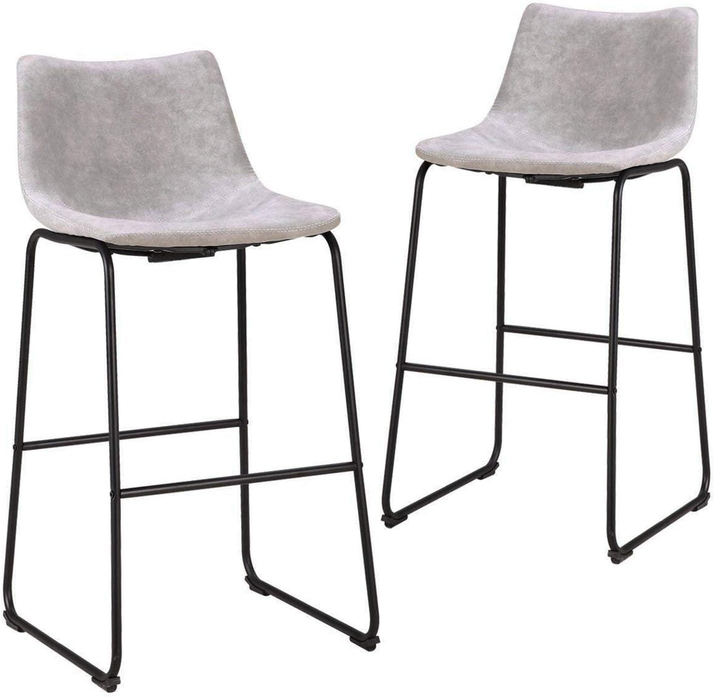 Buy Maison Bar Height Bar Stools Set Of 2 With Back For Kitchen Island 30 Inch Tall Stools Modern Bar Chairs High Upholstered Barstools Buy Maison Bar Height Bar Stools Set Of 2 With Back For Kitchen Island 30 Inch Tall Stools Modern Bar Chairs High Upholstered Barstools