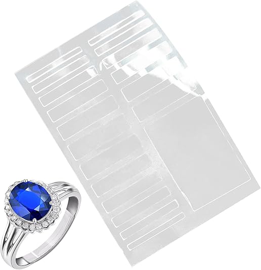 12 Regolatori Di Misura Per Anelli In Silicone - Invisibili, Adatti A Qualsiasi Anello! - Foto 6