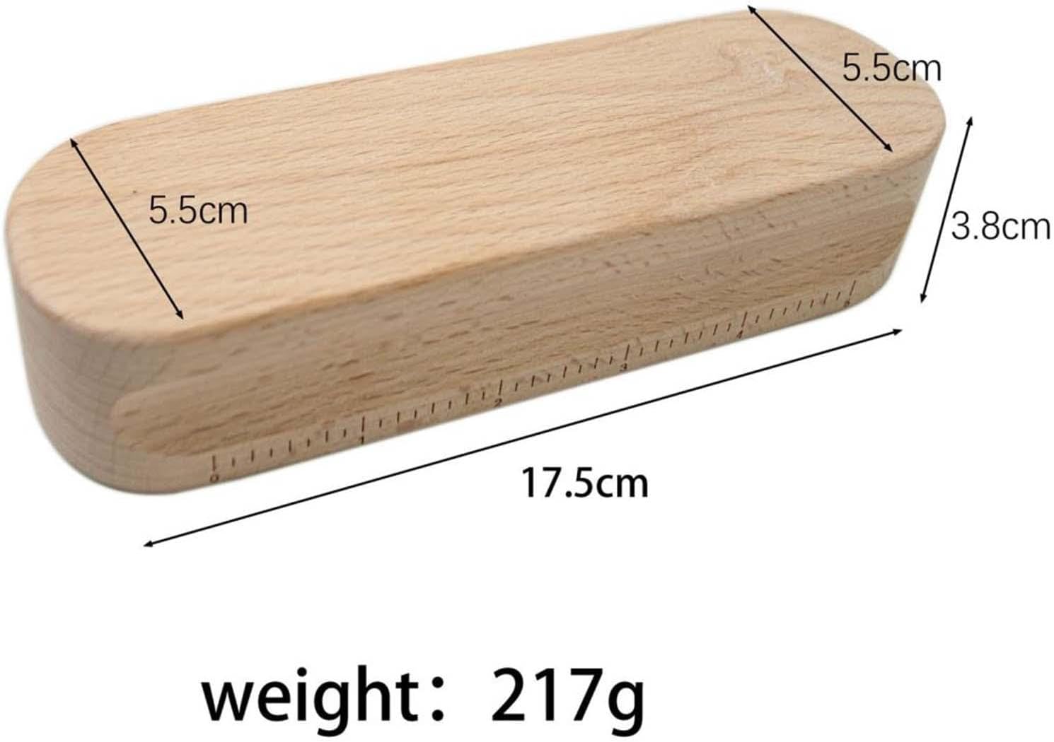 2 Pieces Beech Wood Tailors Clapper Sewing Tool Handheld