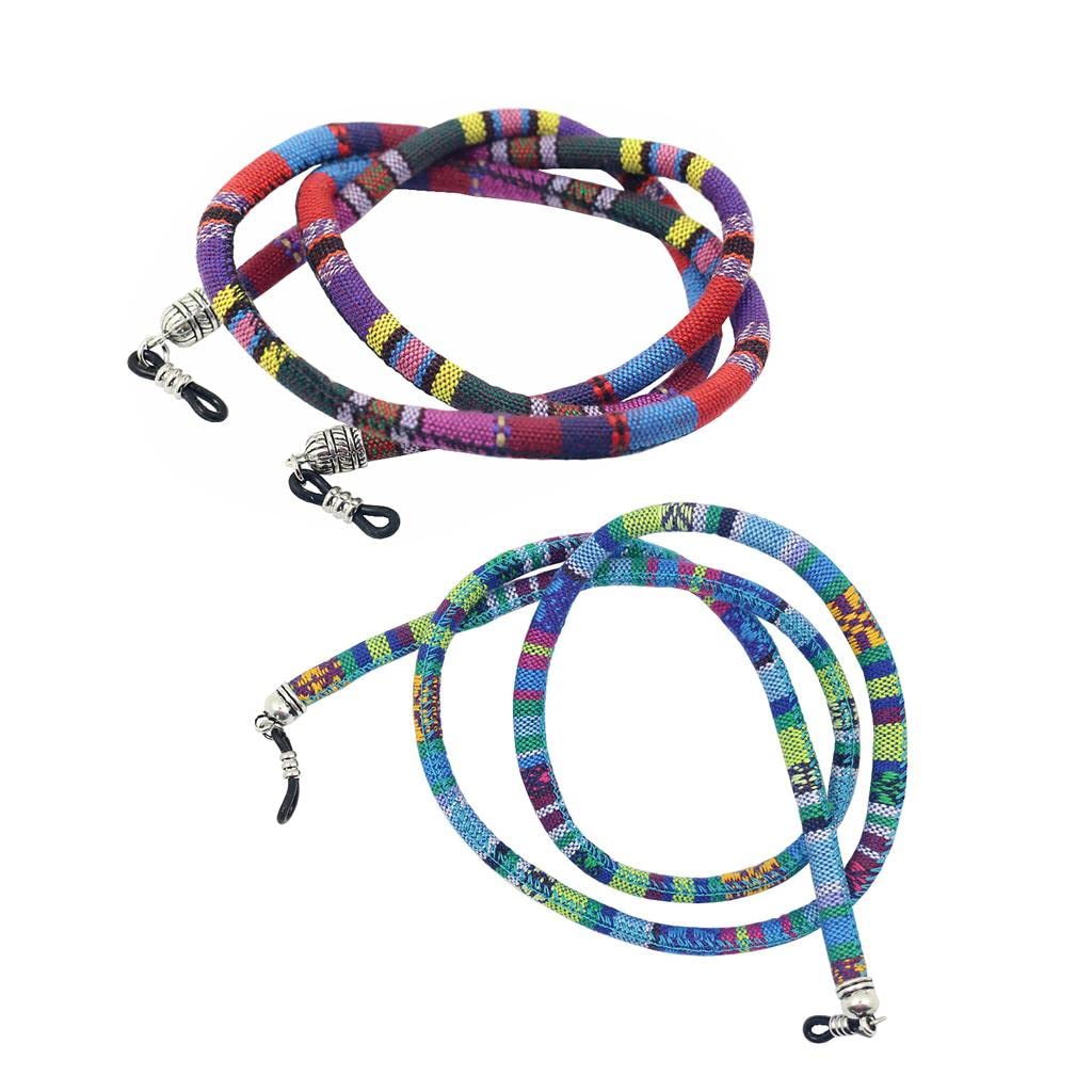 2pcs Ethnic Bohemian Cotton Eyeglasses Rope Sunglasses Holder Retainer 28 Other Vision Care Vision Care Health-image-18