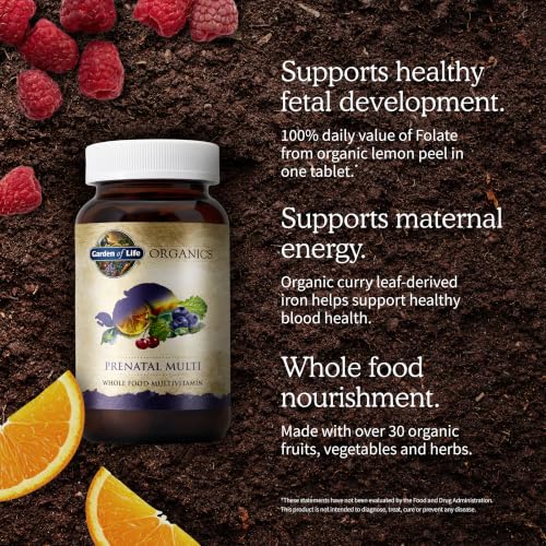 Garden of Life, Multivitamin Mykind Prenatal Once Daily Organic, 30 Count - image 3