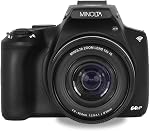 Minolta 64 Mega Pixels Auto Focus Digital Camera with 10x Optical Zoom, 4K Ultra HD Video and Macro Shooting, Bundle with 32 GB Memory Card + Vlogging Tripod + Cleaning kit + More Accessories - Black