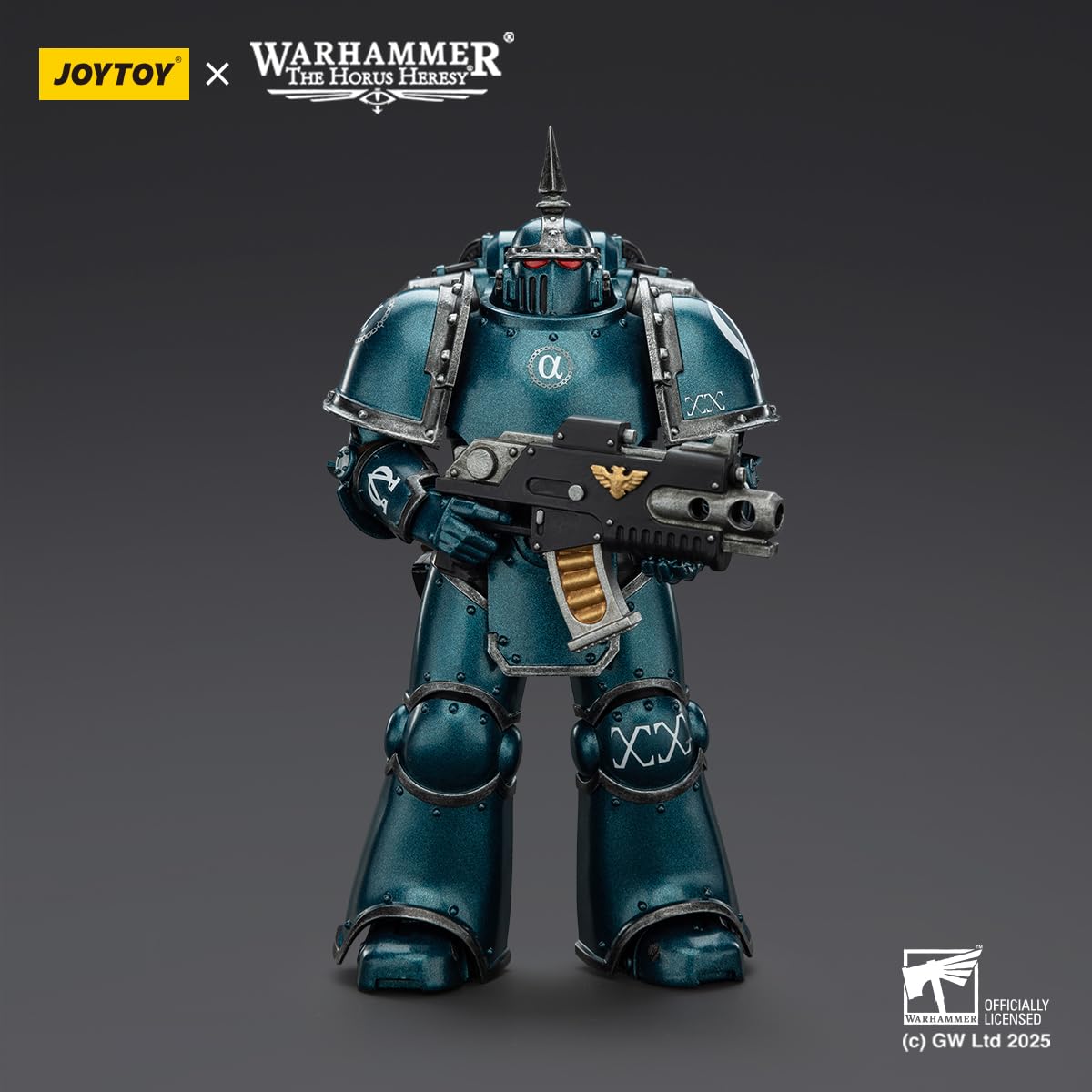 TOYVERSE Joytoy 1/18 Action Figure Warhammer The Horus Heresy, Alpha Legion MK III Tactical Legionary - Image 3
