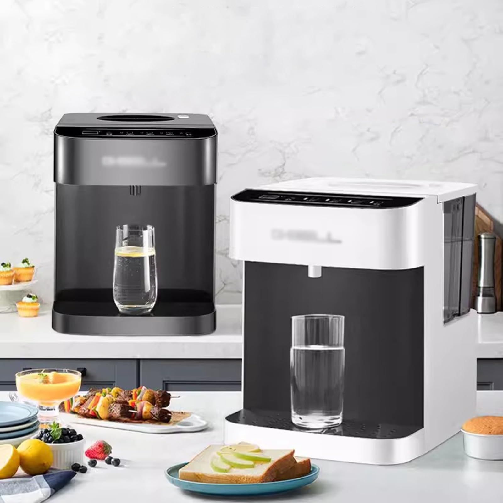 Distributore di Acqua Distributore istantaneo di acqua potabile Macchina for condutture da tavolo ad alta capacità domestica Desktop Intelligente Riscaldamento rapido Secchio d'acqua superiore Dispens