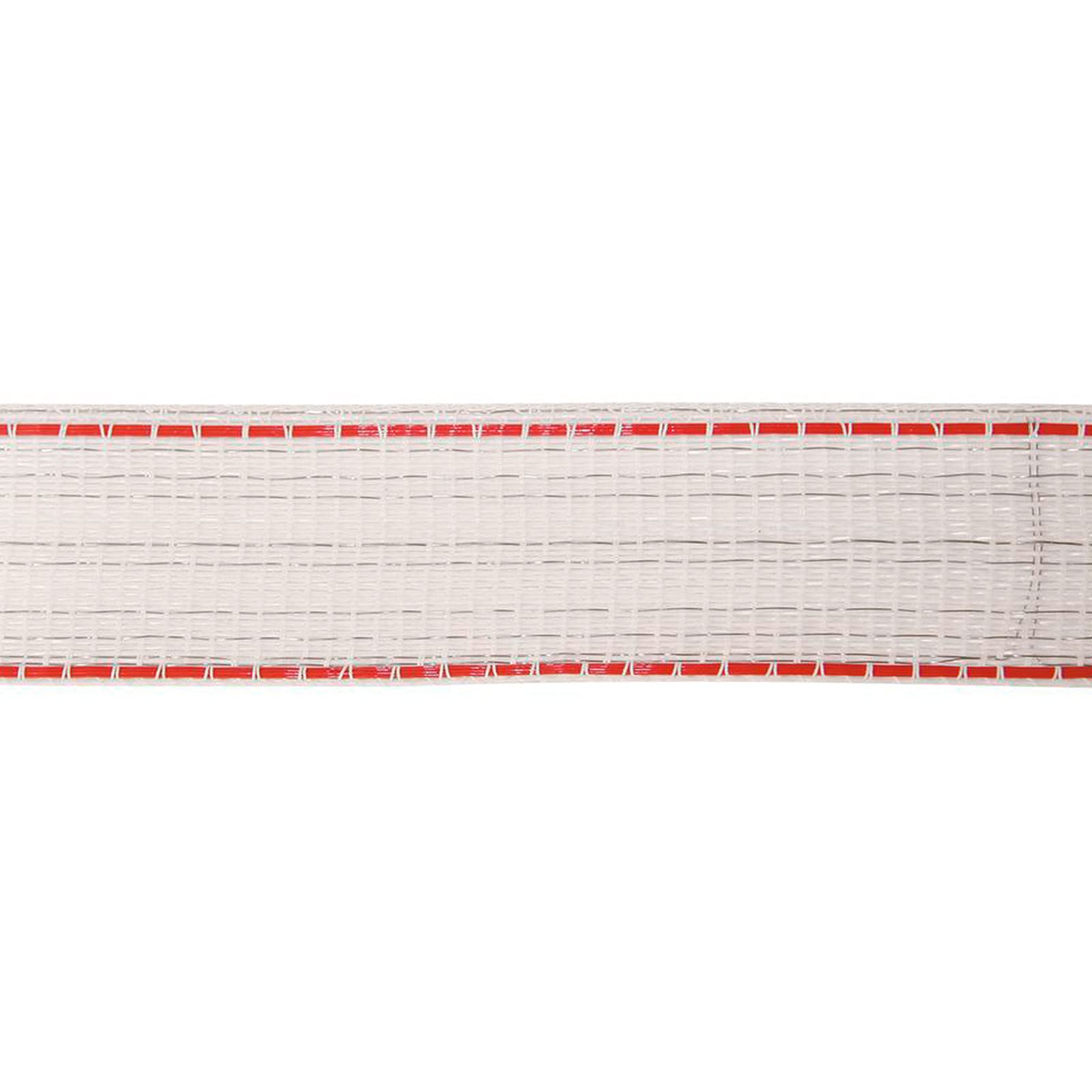 Agrarzone Weidezaunband Premium 200m 40mm weiß-rot Elektrozaun Weidezaun