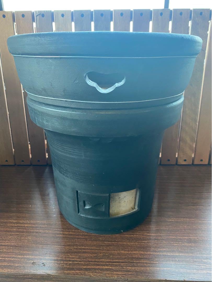 黒七輪上置きセット