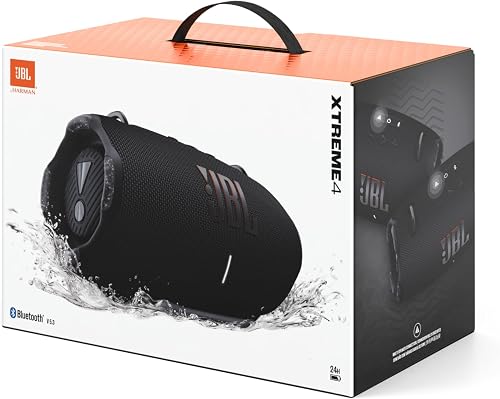 JBL Xtreme 4, altavoz bluetooth portátil con sonido JBL Pro, resistente al agua IP67, correa para el hombro, negro, Enchufe EU (tipo C) - 4