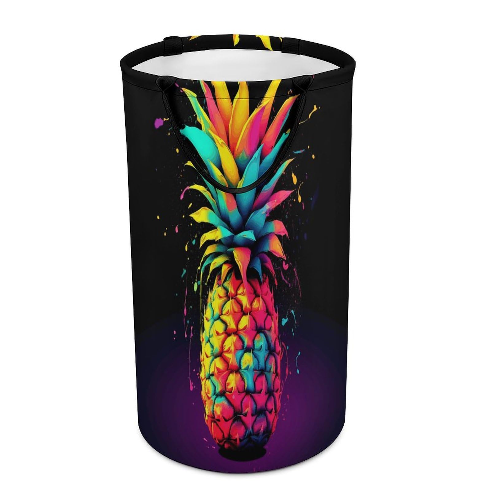 Panier à linge ananas coloré : apportez de la joie et de la couleur à votre buanderie