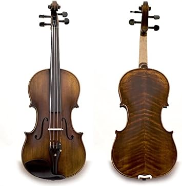 4/4 Size Hand-made 4/4 Full Size Satin Acoustic Violin Antique Style