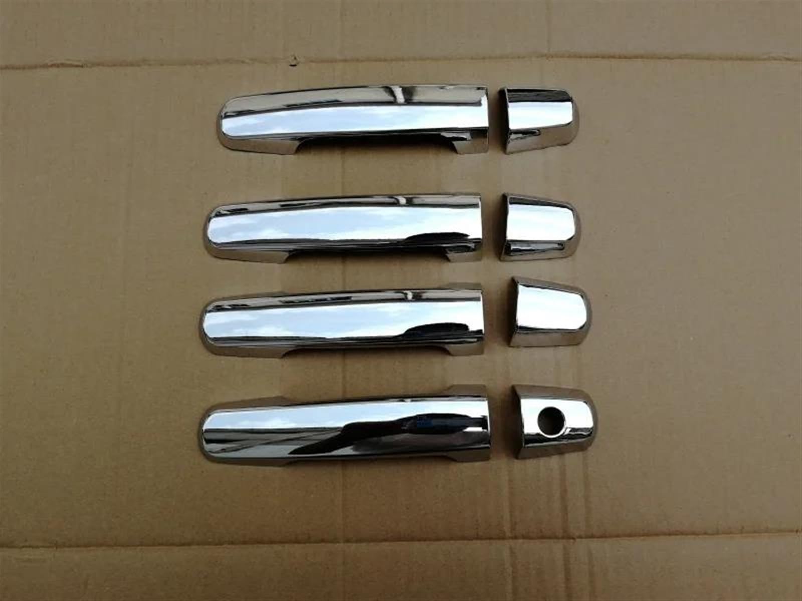 NOHEEU Car Accessories Door Handle Trim ABS Exterior Strip Cover Decorative for Chery A5 for Tiggo 3 2005-2016(Style 1)