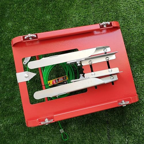 Cortador de césped artificial profesional con hoja de doble borde reemplazable, ancho ajustable para un corte suave de 360° en canchas deportivas