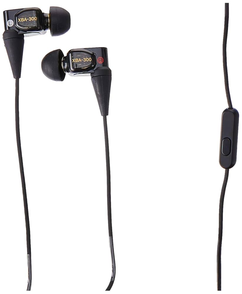 Sony XBA-300AP//QE In-Ear Headphones, Black : Amazon.sg