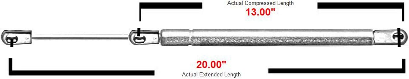 Rear Hatch Tailgate Lift Supports Gas Springs Shocks Struts for 2003-2008 Nissan 350Z 4194 SG325022,Pack of 2