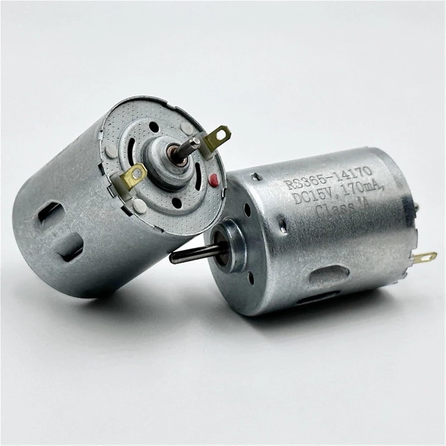RS-365SH-14170 Mini 28mm Motor DC 6V 12V 15V 18V 24V 10300RPM Dual 2.3mm Shaft Carbon Brush Electric Motor DIY 1Pcs