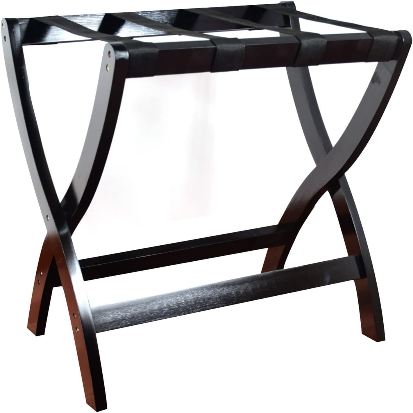 TIST Luggage Rack Folding Luggage Rack for Home Bedroom Hote,Folding Hard Bamboo Luggage Rack