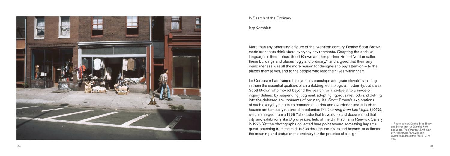 Encounters Denise Scott Brown Photographs /anglais
