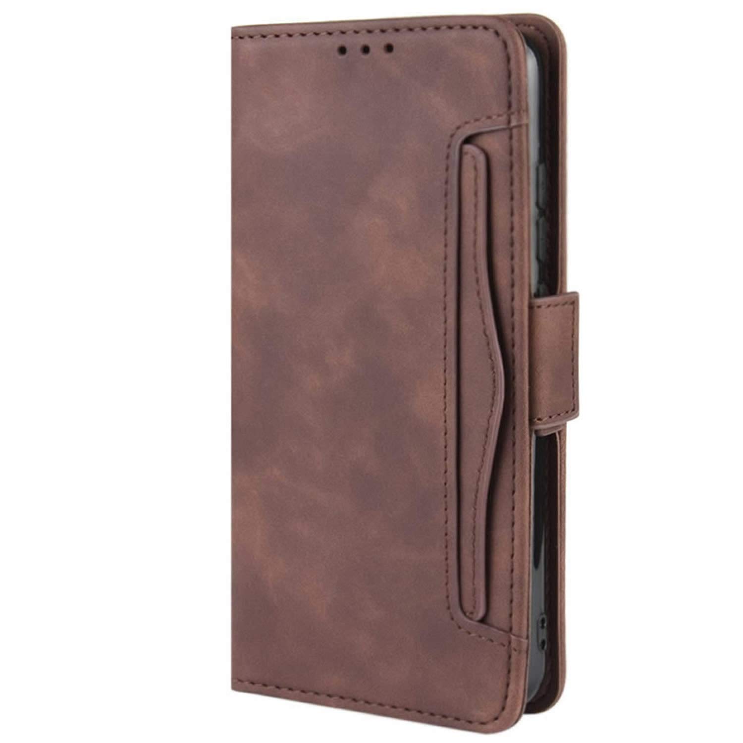 Cover Portafoglio Con Stampa Leopardo Per Xiaomi Redmi Note 8 (2019 E 2021) – Custodia Magnetica Con Porta Carte