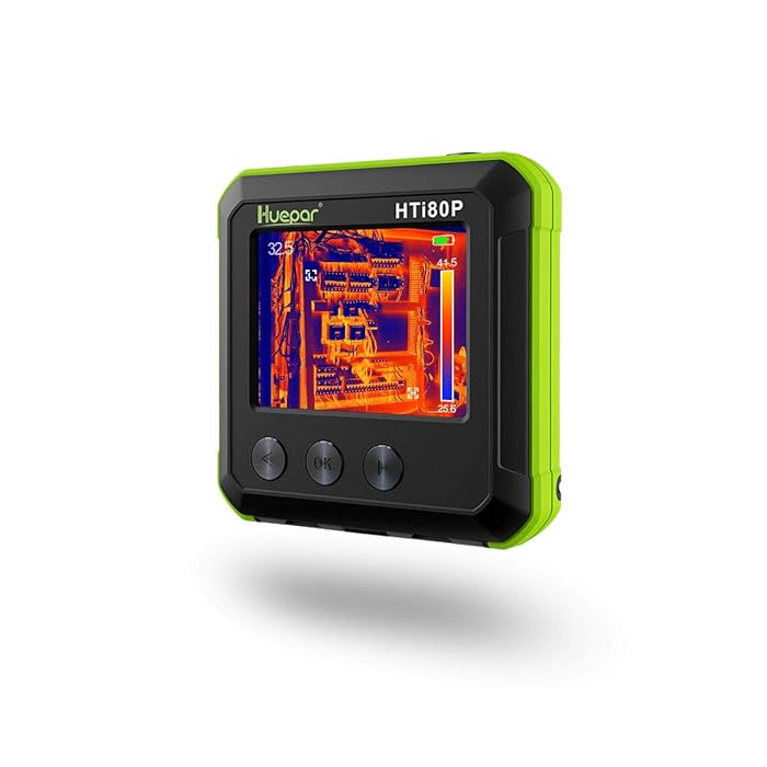 Buy PocketSized IR Thermal Imager, Huepar 80 x 60 Infrared Resolution