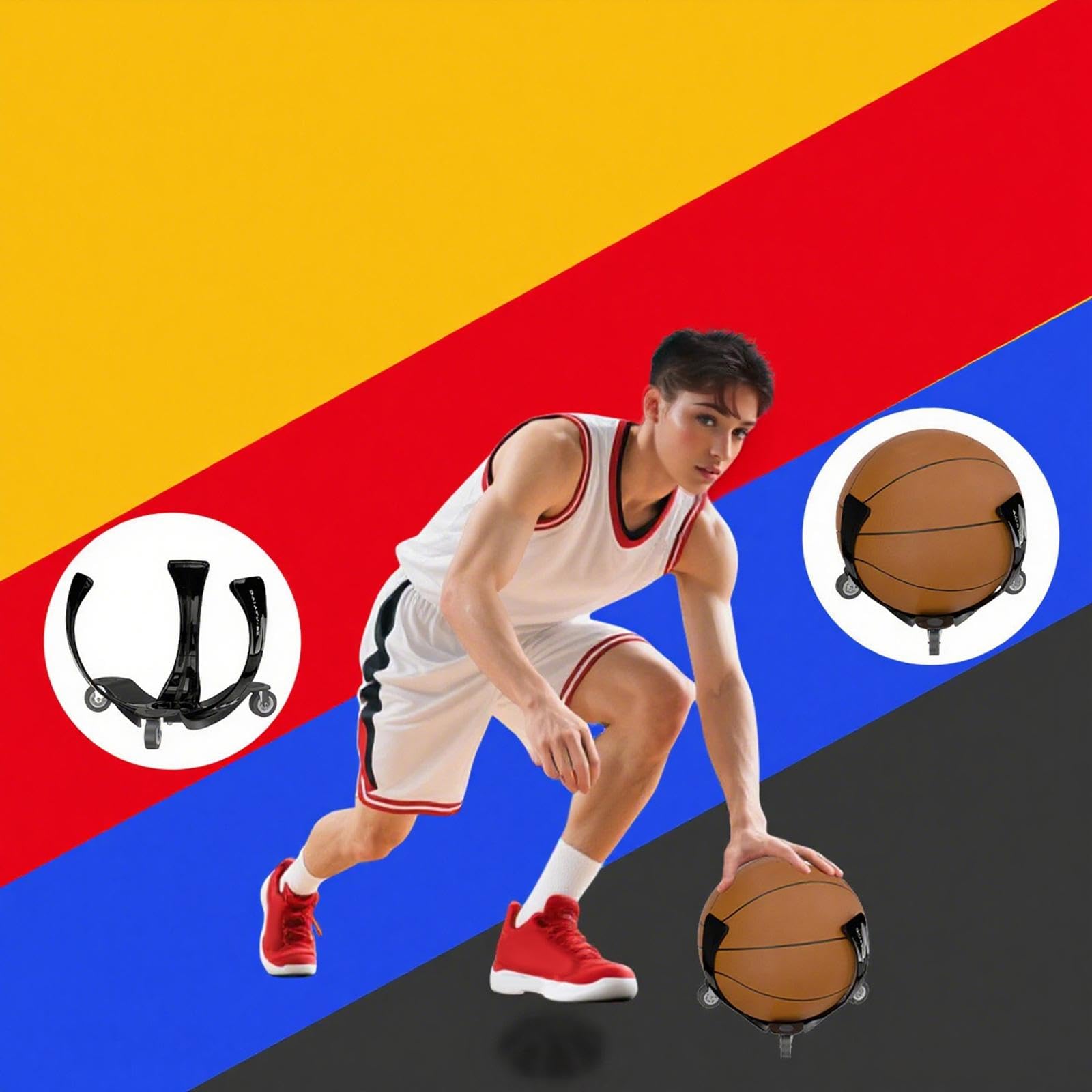 Basketball Dribbling Übungsgerät Zur Verbesserung Der Fähigkeiten mit Niedrigem Schwerpunkt