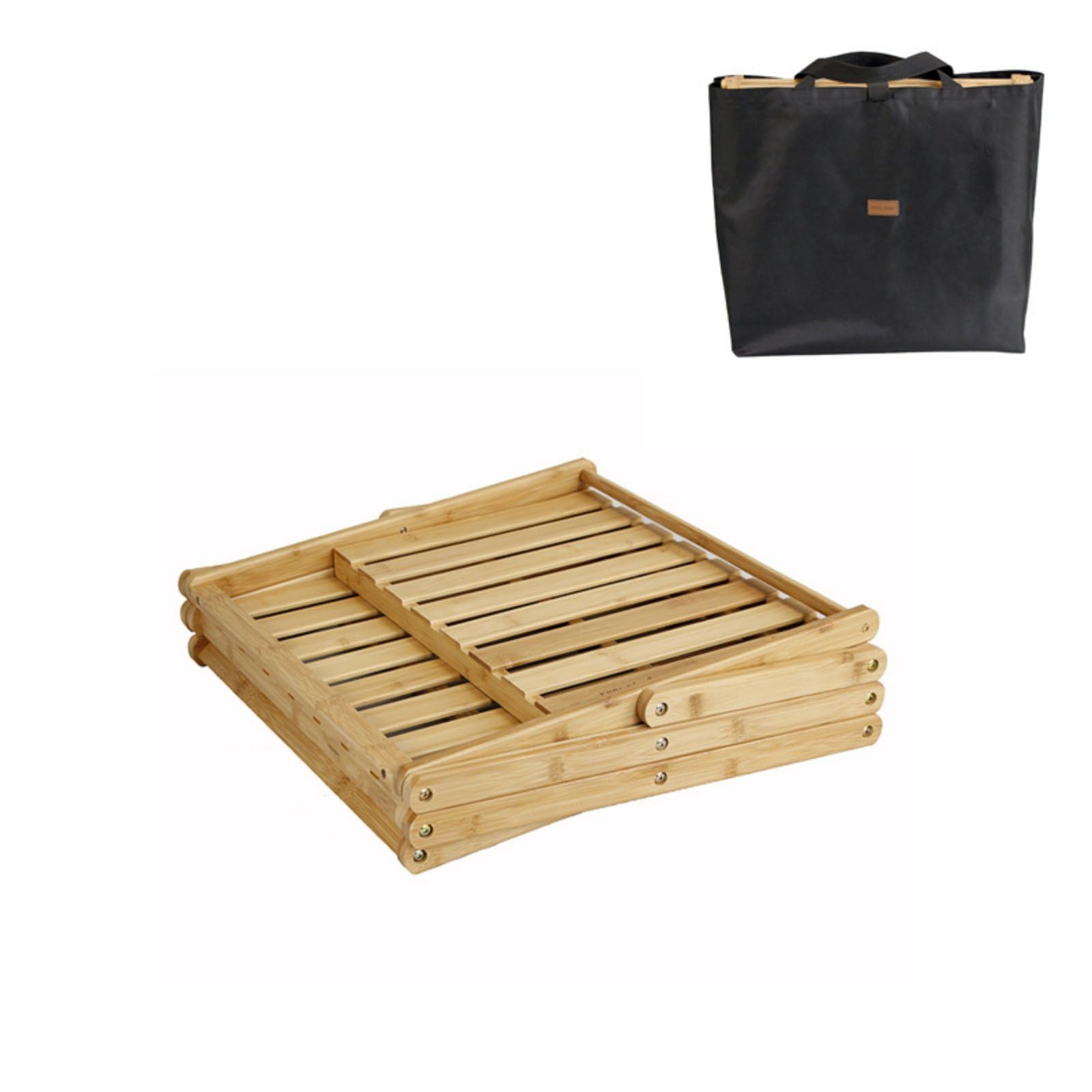 Meuble de Cuisine de Camping Multifonction Unité Cuisine Pliante Compact Support Rangement Pliable pour Pique-Nique