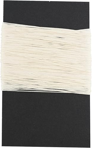 Miniatura 2 de Lineco, Hilo de encuadernación de 50 yardas, sin ácidos, para encuadernación a mano, color beige