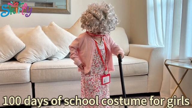 Disfraz de Abuela para Niños con Accesorios miniatura 7