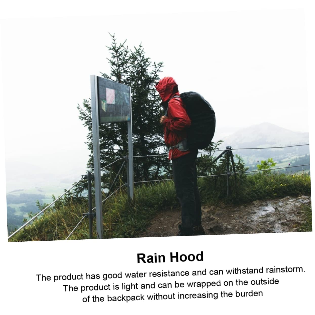 HANABASS Backpack Rain Cover Rucksack Outdoor Waterproof Case for Hiking Camping