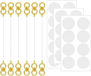 DIVAART Transparent Earring Support Chain for Heavy Earrings with (Pack of 3 Pair Ear Support & 30 Earlobe Patches) for Br... Price In India