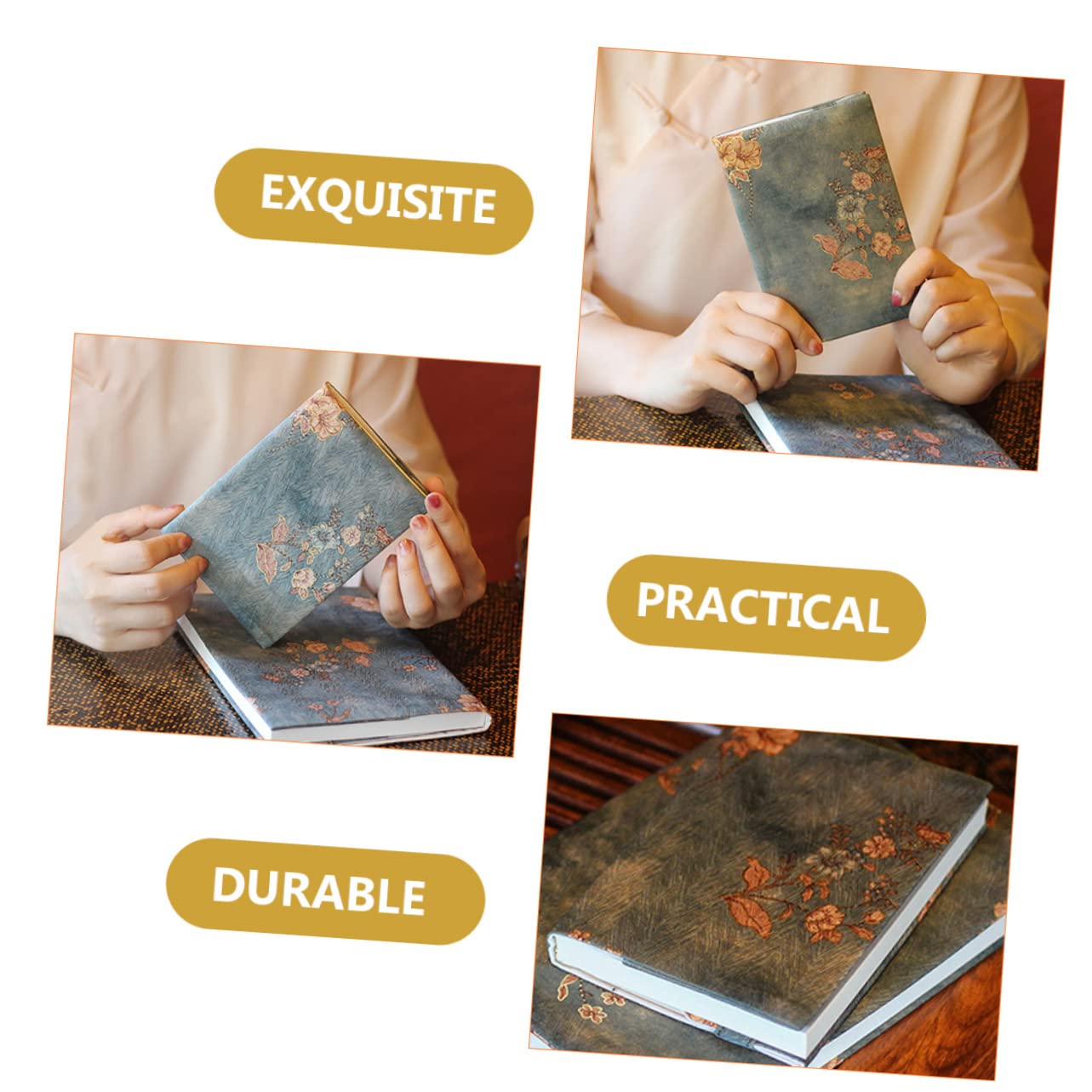 NUOBESTY 4pezzi Per Lavabile Custodia Per Quaderni Protezione Antistrappo e Antigraffio Per e Scuola