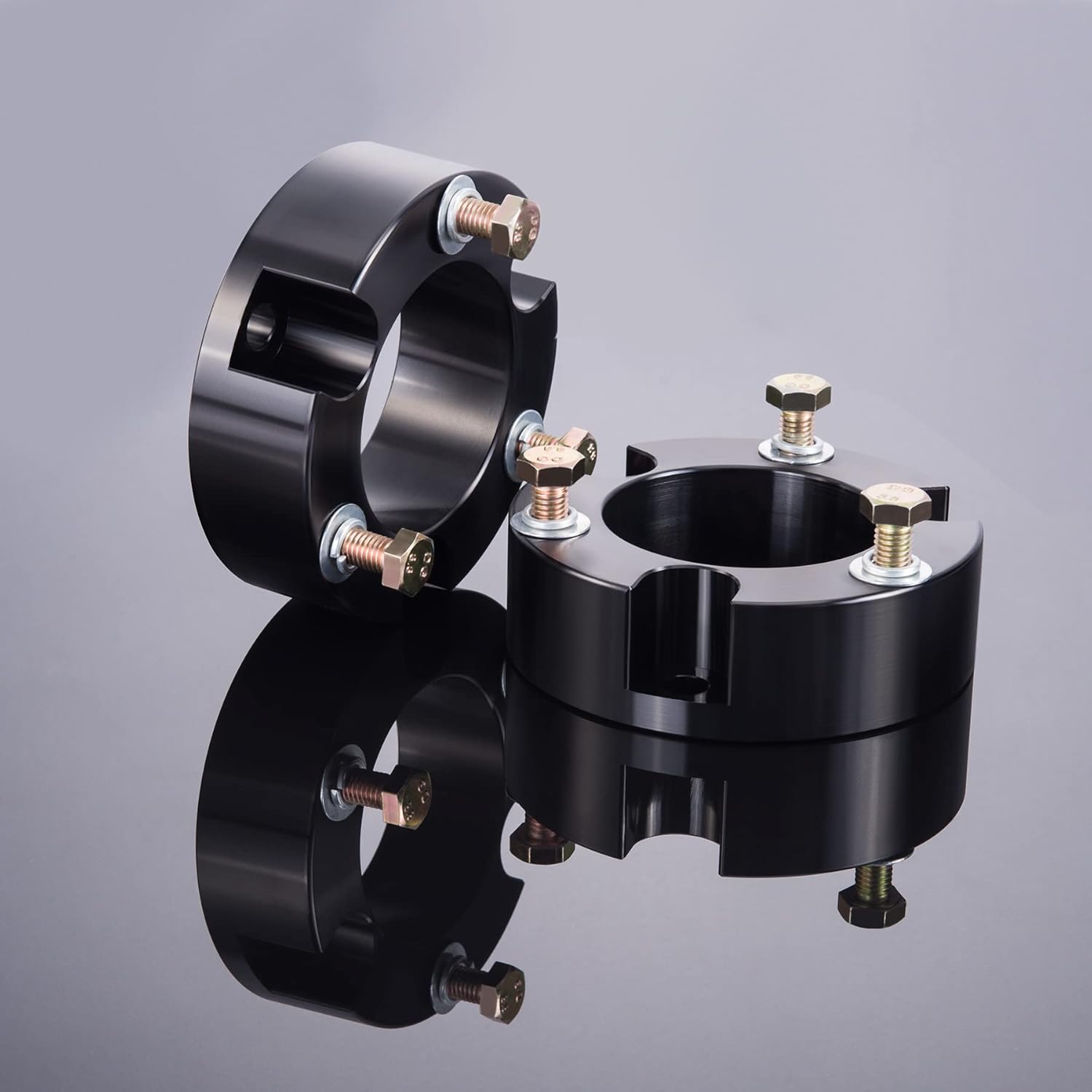 Review Product 3F + 2R Full Leveling Kit Compatible with Tacoma, 3 Inch Lift Front and 2 Inch Lift Rear Forged Strut Spacers Compatible with 2WD/4WD 4x4 2005-2019 Toyota Tacoma Trucks