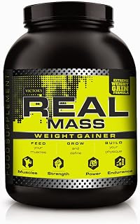 Real Mass Weight Gainer Whey Protein Whole Milk Powder With Vitamins And Minerals For Weight Gain - 3000Gm