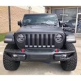 10th Anniversary Style Front Bumper (Sensor-Ready) - For Jeep Wrangler JL/JLU/4XE/Gladiator-JT 2018+