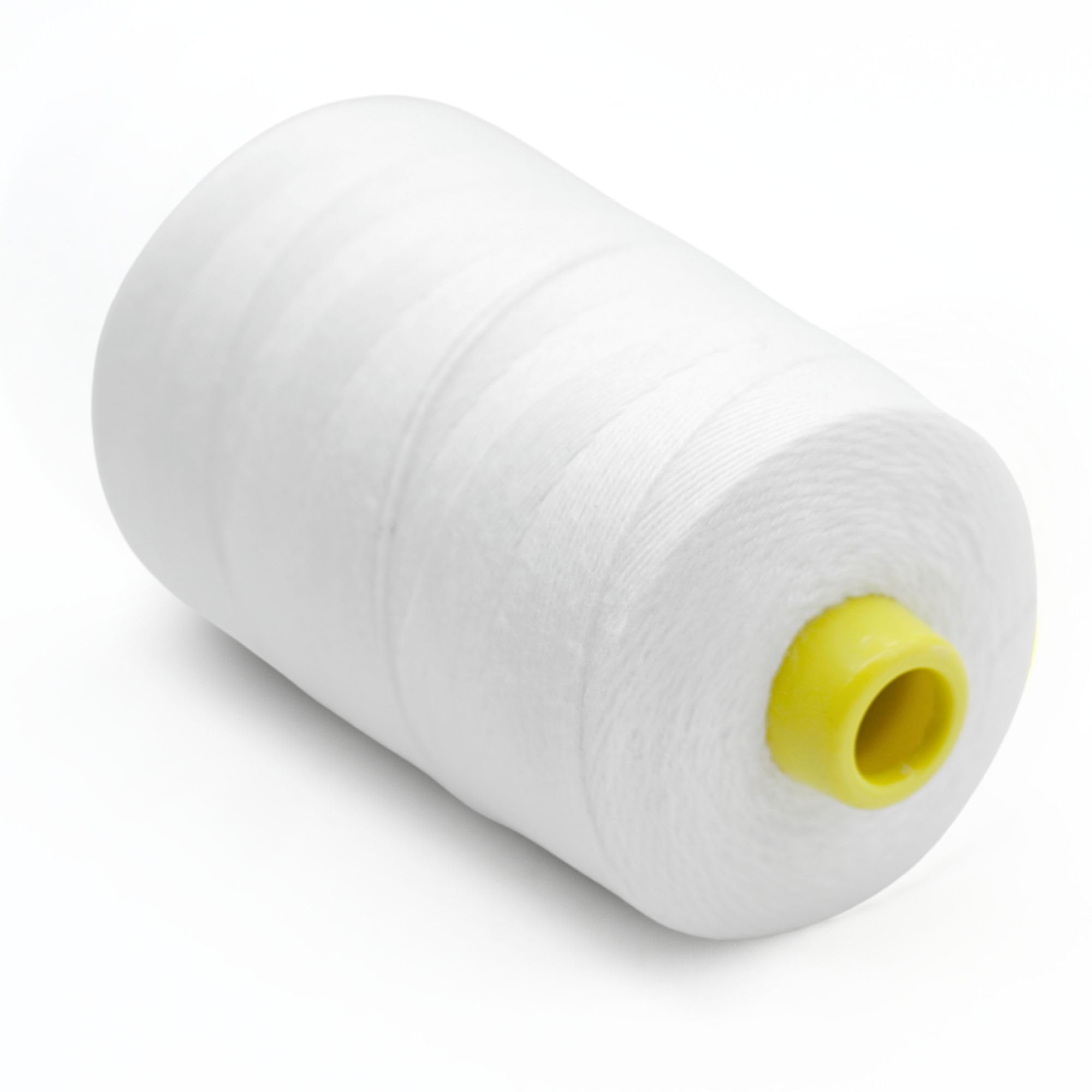 DOJA Barcelona | Nähgarn für Säcke | 30 Polyester Garn | 12S/20S 4 Fäden | 200gr | 1020m | Weiß | Sack-Nähmaschinengarn | Beutelnähmaschinengarn | Reißfester Nähfaden, Sacknähgarn