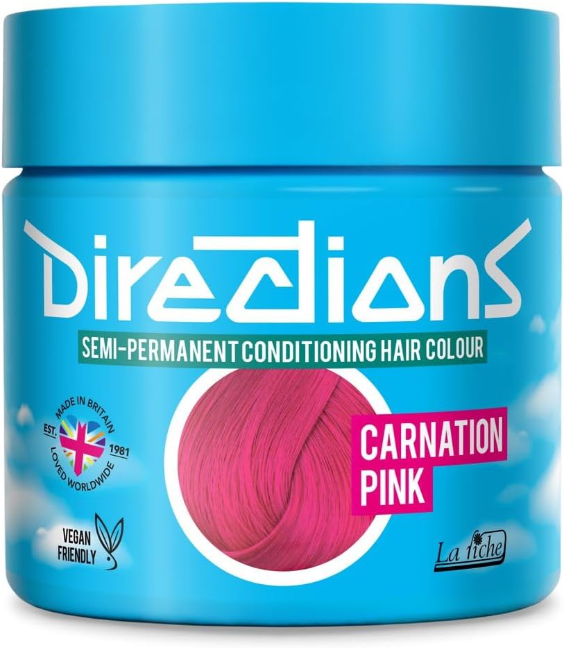 La Riche Unisex Semi Permanent Hair Color, Carnation pink, 1 Pack, (1x 89 ml)