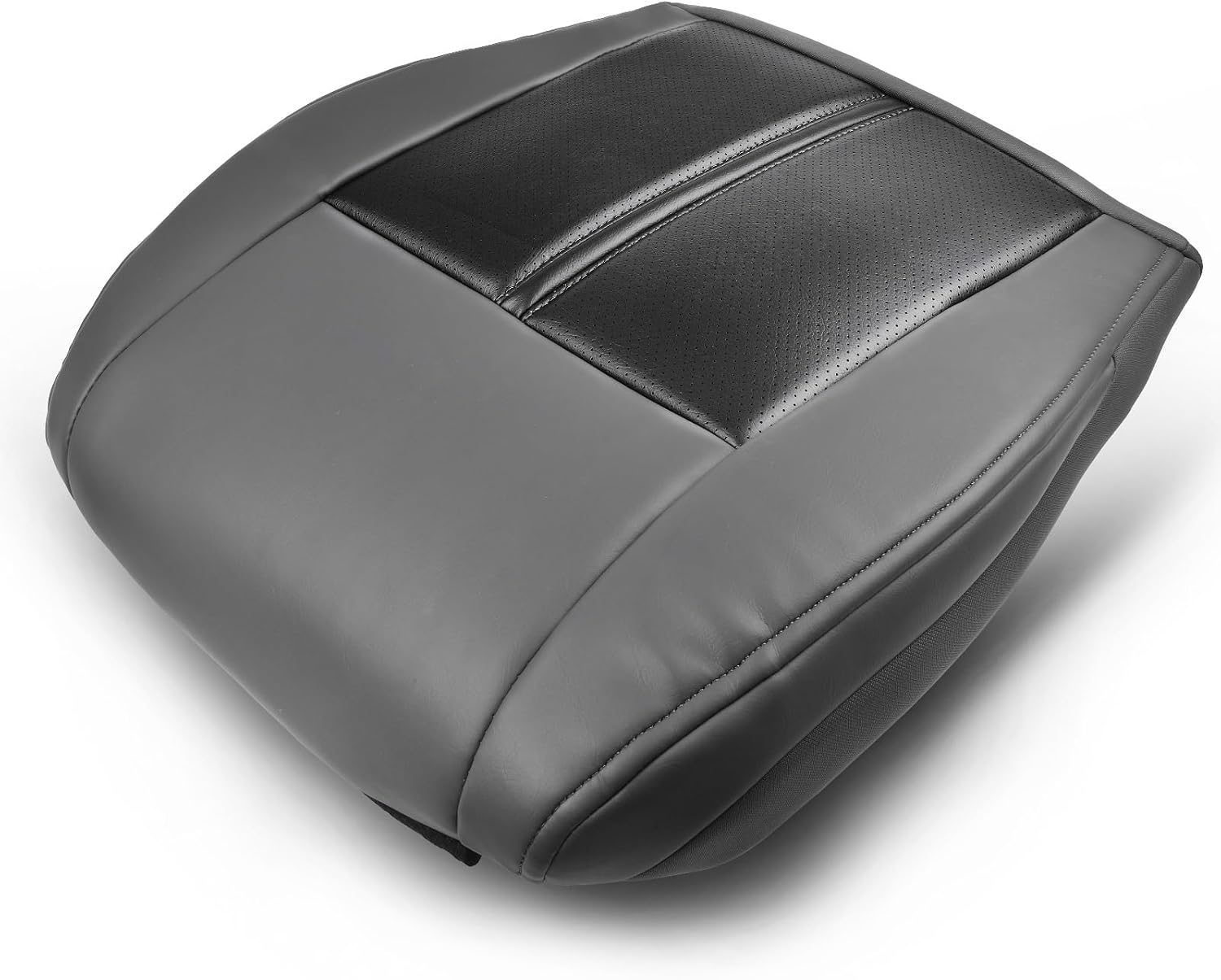 A-Premium Seat Cover Compatible with Jeep WK Grand Cherokee 2005-2007 Sport Utility Grey Front Driver Side