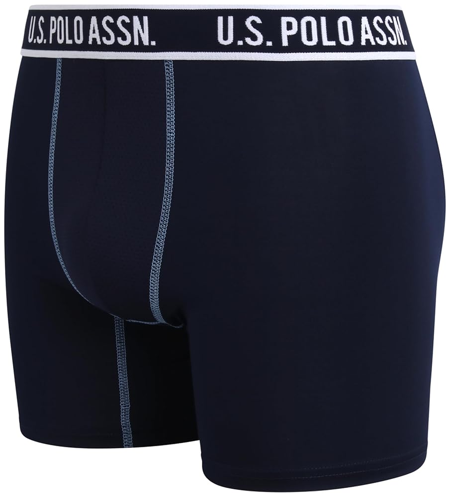 トップス UCANTBELIKEME UVC POLO X DISARK BOXER U.S. Polo Assn. Mens Boxer Briefs - 10 Pack Moisture Wicking