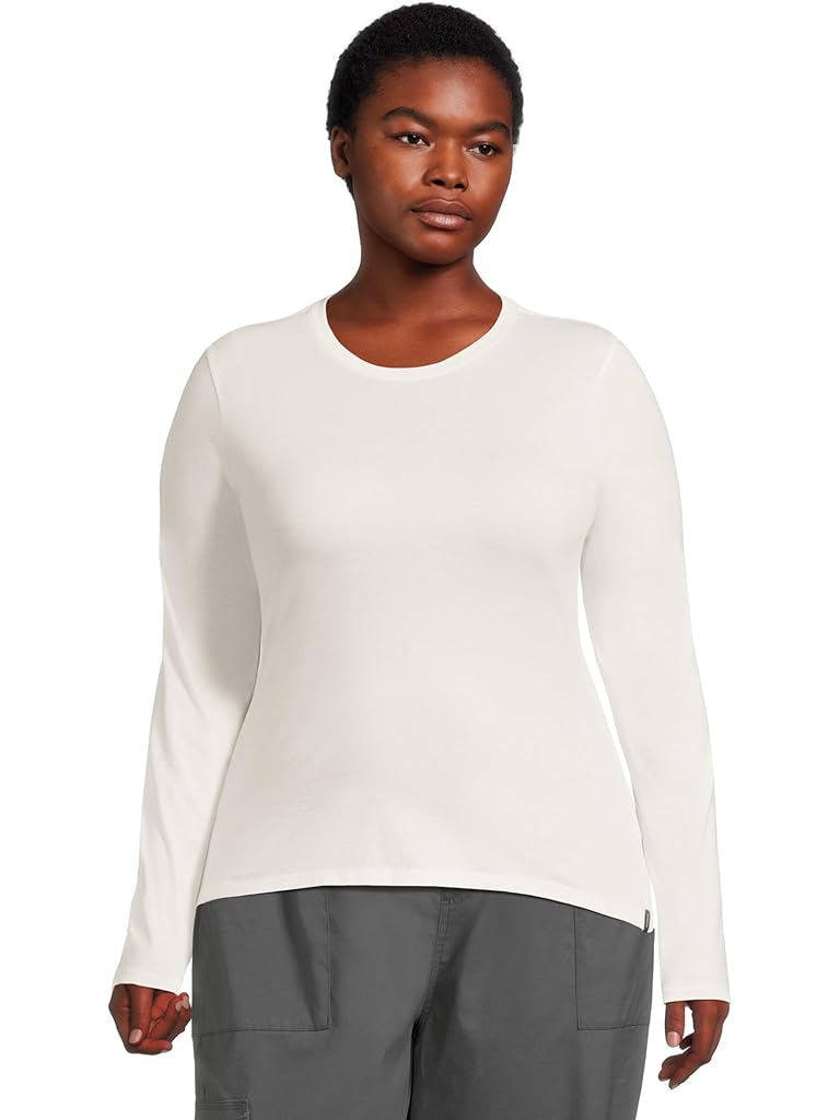 White Prana Everyday Long Sleeve Tee